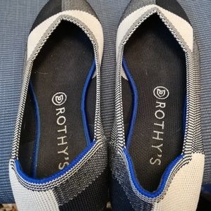 Rothys Size 9.5 check print